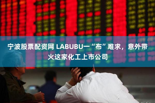 宁波股票配资网 LABUBU一“布”难求，意外带火这家化工上市公司