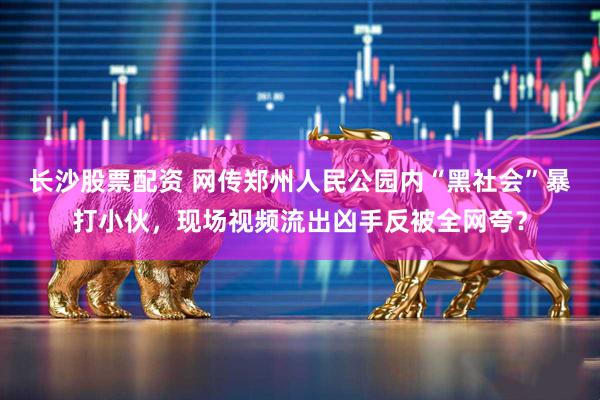 长沙股票配资 网传郑州人民公园内“黑社会”暴打小伙，现场视频流出凶手反被全网夸？